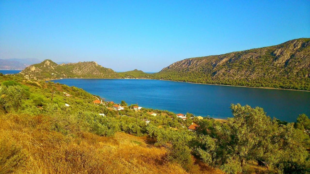 Beautiful House By The Sea,loutraki Skaloma. Tatil Evi Loutráki